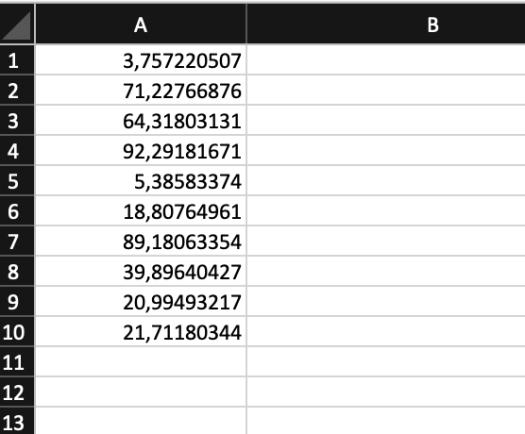 Several random number